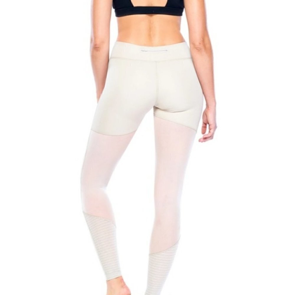 Electric Yoga Almost Nude Mesh Inset Legging - Large - Picture 2 of 15